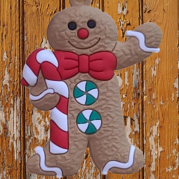 Gingerbread Christmas Ornaments 12pc Holiday Home Decor Xmas Tree Decorations - Picture 11 of 11